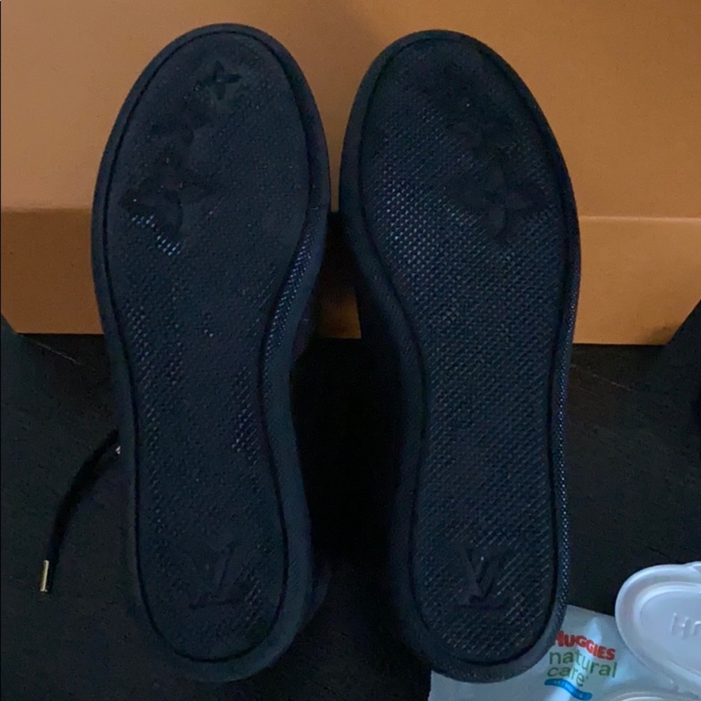 Louis Vuitton Black Millenium Sneaker - Picture 5 of 6